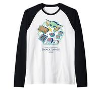 The Mandalorian And Grogu: Grogu's Hyperspace Snack Shack Maglia con Maniche Raglan