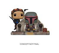 Funko Pop Momento Star Wars The Mandalorian Boba Fett e Fennec Shand