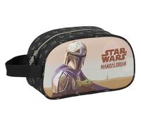 The Mandalorian This IS The Way - Borsa per la scuola dei bambini media con manico, borsa per bambini, adattabile al carrello, facile da pulire, comoda e versatile, qualità e resistenza, 26 x 12 x 15