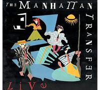The Manhattan Transfer "Live" LP ATLANTIC 78 1723 1 Italy 1987