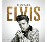 the many faces of elvis (white vinyl)