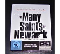 The Many Saints Di Newark 4K HD blu ray+ ray Limitata steelbook Nuovo & Conf.