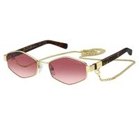 THE MARC JACOBS Marc 496/S Occhiali, Gold Burgundy, STANDARD Unisex Adulto