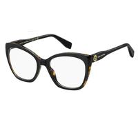 THE MARC JACOBS Marc 857 Gafas Unisex, Black Havana, ESTANDAR