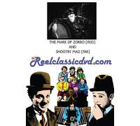 THE MARK OF ZORRO 1920 SHOOTIN' MAD 1918 (DVD)