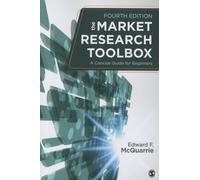 The Market Research Toolbox: A Concise Guide for Beginners-McQuarrie, Edward F.-