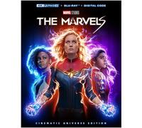 The Marvels (4K UHD Blu-ray) Brie Larson Teyonah Parris Iman Vellani Nia DaCosta