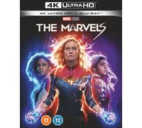 The Marvels (4K UHD Blu-ray) Brie Larson Zawe Ashton Zenobia Shroff Leila Farzad