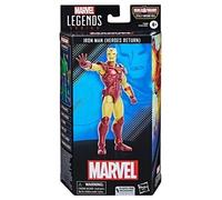 The Marvels Marvel Legends Onda 1 Iron Man (Heroes Return) Figura Build A Hulk