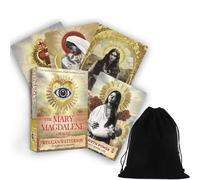 The Mary MAGDALENE Femminile Saggezza Oracolo Card Strato e Guida Con Borsa
