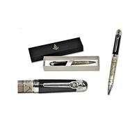 The Masonic Exchange Massonica Quadrato e Bussola all Seeing Eye Penna a Sfera