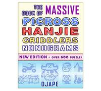 Djape The Massive Book of Picross Hanjie Griddlers Nonograms (Tascabile)