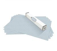 The Master Herbalist Wipe clean tessuto gingham a quadretti Perfette per cassetti, mensole, armadi e mobili da cucina (Cook's Blue)