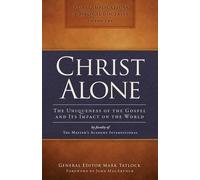 The Master's Academy International Christ Alone (Tascabile)