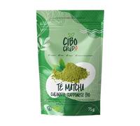 The Matcha in Polvere Biologico - Grado Culinario - 75g. Te Verde Matcha Giapponese per Dolci Frullati Tè Freddo e Ricette in Cucina. Organic Matcha Green Tea Powder.