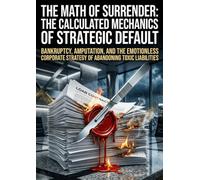 The Math of Surrender: The Calculated Mechanics of Strategic Default: Bankruptcy, Amputation, and the Emotionless Corporate Strategy of Abandoning Toxic Liabilities