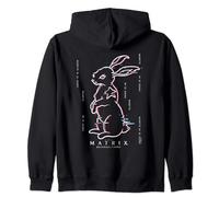 The Matrix 4 Illusion Rabbit Felpa con Cappuccio