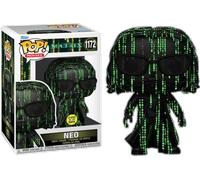 The Matrix 4 Neo (Coded) Glow in The Dark (Limited) POP Movies #1172 Figure