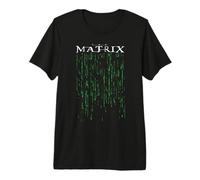 The Matrix Green Code Maglietta Premium