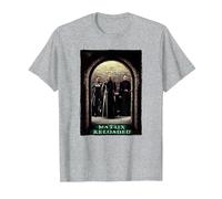 The Matrix Reloaded in The Underground Maglietta, Uomo, Grigio Melange, 6XL