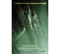 The Matrix Revolutions (Doppio Lato Stile B) Originale Film Poster Trinity