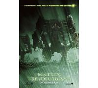The Matrix Revolutions (Doppio Lato Stile D) Originale Film Poster Apu Mechs