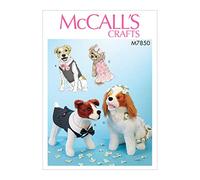 The McCall Pattern Company McCall's M7850OSX-Cartamodello per vestiti per animali domestici, taglie XS-L MCCALL PATTERN OSZ, Misura unica