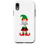The Mean Christmas Elf Elfi Uomini Donne Divertente The Mean One Custodia per iPhone XR