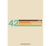 The Meaning of Life Sketchbook: Blank Pages, 110 pages, 8.5x11 inches, White paper, Sketch, Doodle and Draw