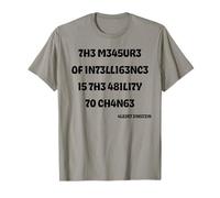 The Measure Of Intelligence Is The Ability To Change Maglietta