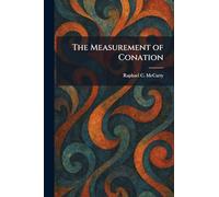 The Measurement of Conation