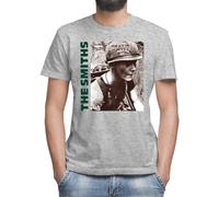 The Meat Soldiers War T-Shirt Grigio Classica da Uomo Girocollo Maniche Corte Small