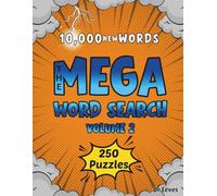 The MEGA Word Search Volume 2: 10,000 Words | 250 Large Themed Puzzles | Big Word Finds for Adults, Seniors, and Teens