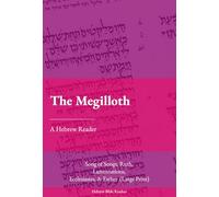 The Megilloth: A Hebrew Reader (Large Print)