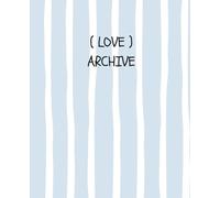 The Mellow Love (Archive) Notebook: College Ruled Notebook for Journal, Student, Office | Includes Indexing, Paging | 110 pages (7.5 x 9.25): Documenting Life's Sweetest Memories and Lessons