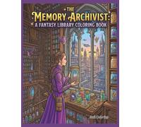 The Memory Archivist: A Fantasy Library Coloring Book: Discover Magical Jars, Mystical Libraries, and Miniature Worlds for Stress Relief and Relaxation