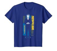 The Mentalist Patrick Jane Maglietta, Bambini, Blu Reale, 10 Anni