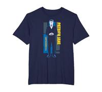 The Mentalist Patrick Jane Maglietta, Uomo Taglie Grandi, Navy, 4X Tall