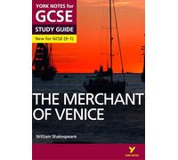 The Merchant of Venice York Notes GCSE English Literature Study Guide - for 2026, 2027 exams: York Notes Series