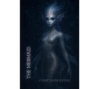 THE MERMAID COSMIC SILVER EDITION: MERMAID PORTRAIT Notebook. A Magical Mermaid Journal for Creatives. Graph Paper