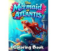 The Mermaid of Atlantis Coloring Book