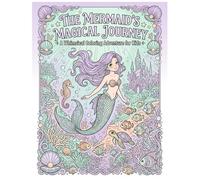 THE MERMAID'S MAGICAL JOURNEY: A Whimsical Coloring Adventure for kid