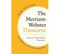 Merriam-Webster Editors Editors The Merriam-Webster Thesaurus (Tascabile)