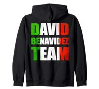 The Mexican Benavidez Team Boxing Fighters Boxeo Mexicano Felpa con Cappuccio