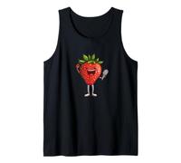The Mic Drop Master in Berry Form per adulti e bambini Canotta