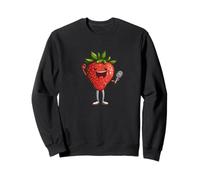 The Mic Drop Master in Berry Form per adulti e bambini Felpa