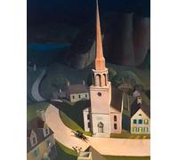 The Midnight Ride of Paul Revere - Grant Wood - Large Notebook: 120 Lined Pages, College Ruled, 8.5"x 11" Journal Diary Notepad