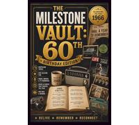 The Milestone Vault: 60th Birthday Edition: Engaging Nostalgia Trivia, Pop Culture Brain Games, and Childhood Memories for Men and Women Born in 1966