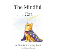 The Mindful Cat: A simple coloring book