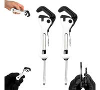 The Mini Stubby, Pipe Vise Micro Stubby, Mini chiave per morsa per tubi tozzi, 2026 Nuova chiave micro autoregolante portatile multifunzionale, misura universale 2 in 1 strumento per spazi ristretti